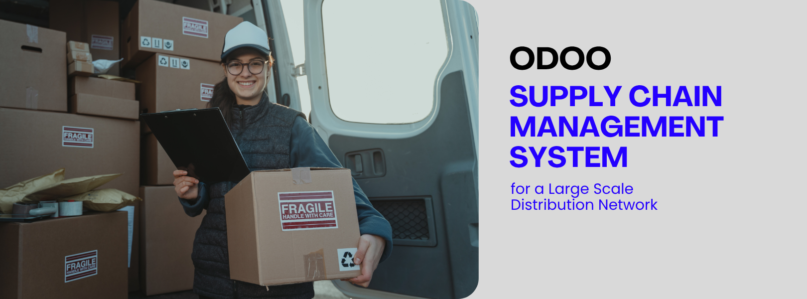 Odoo Supply Chain Management System for a Large Scale Distribution Network